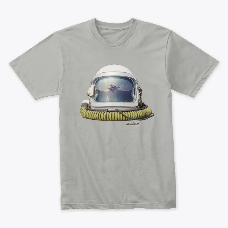 MiG-25 Helmet T-shirt