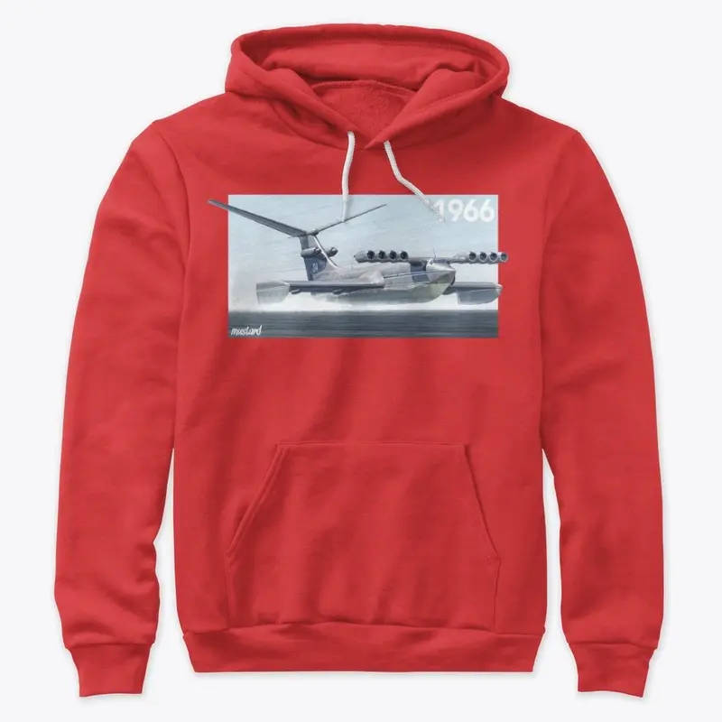 Ekranoplan Pullover Hoodie